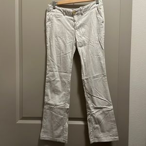Abercrombie Long White Pants